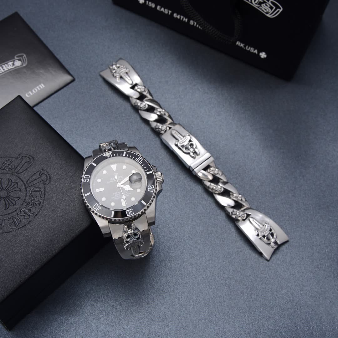 Chrome Hearts Silver Bracelet
